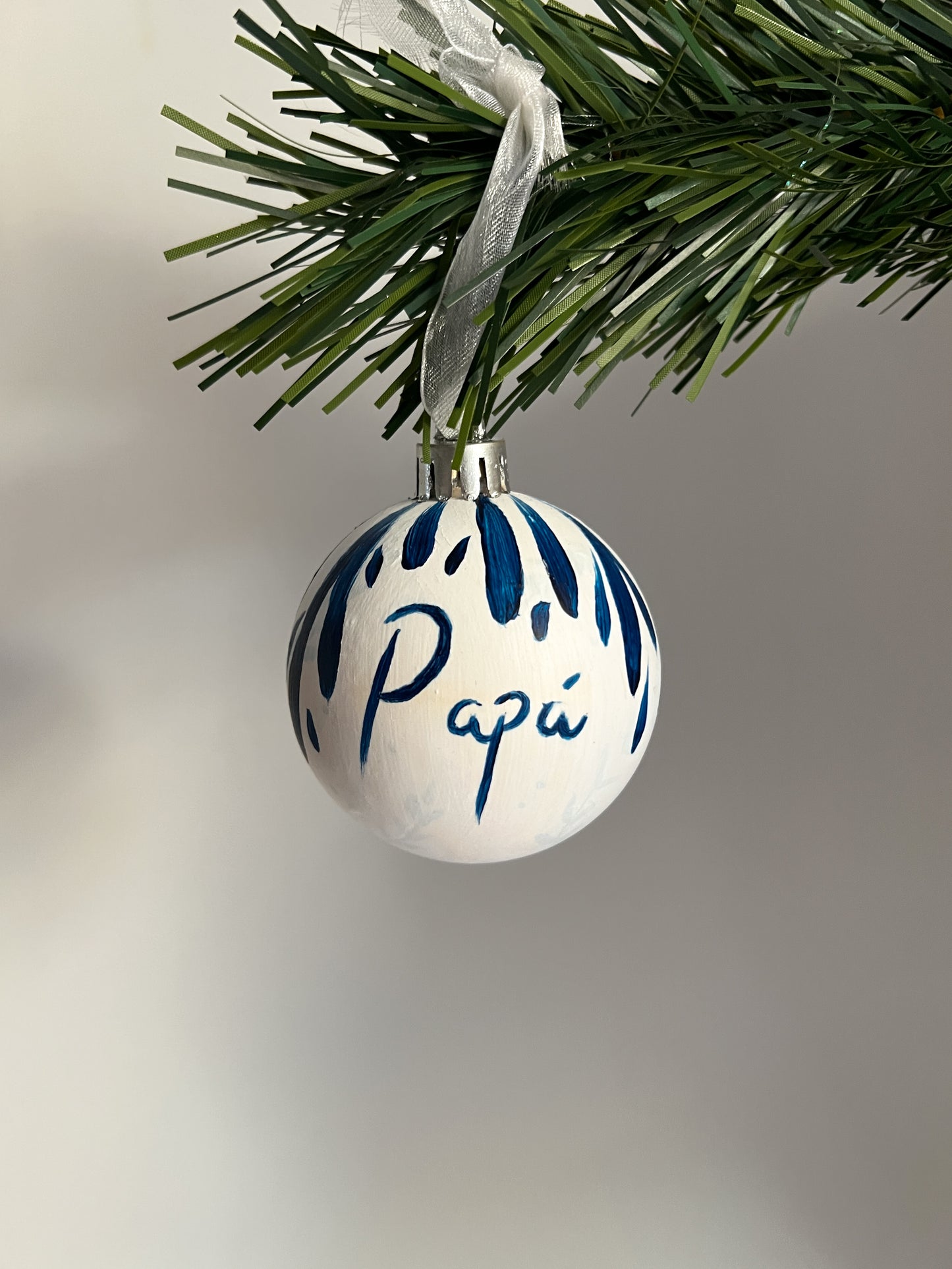 Bola de navidad con nombre o frase