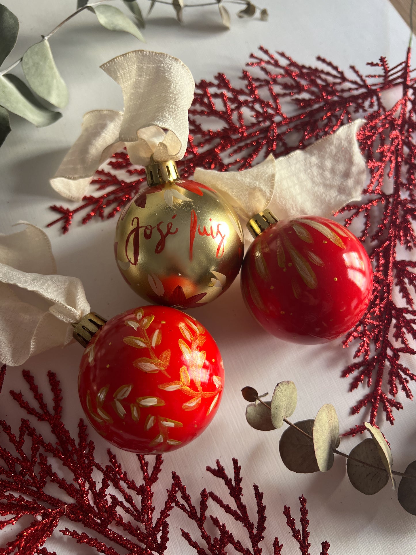 Packs 3 Bolas de navidad