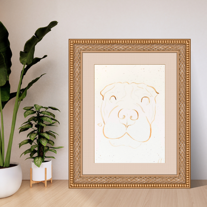 Ilustración Silueta mascota