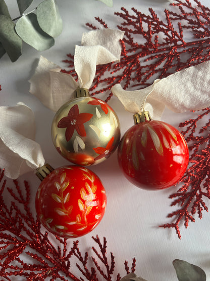 Packs 3 Bolas de navidad