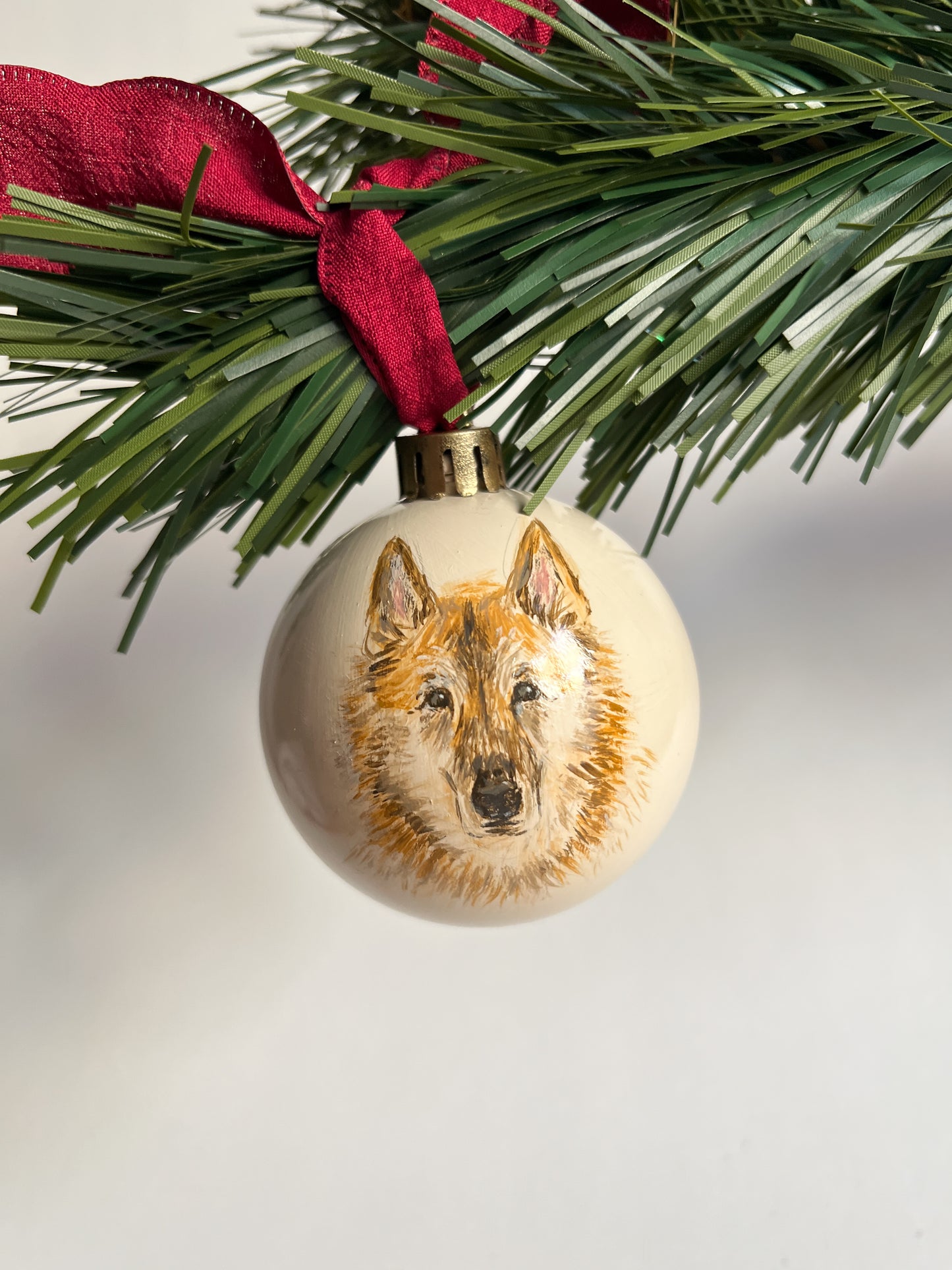 Bola de navidad mascota