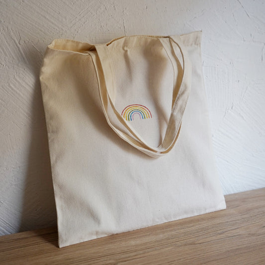 Rainbow tote bag