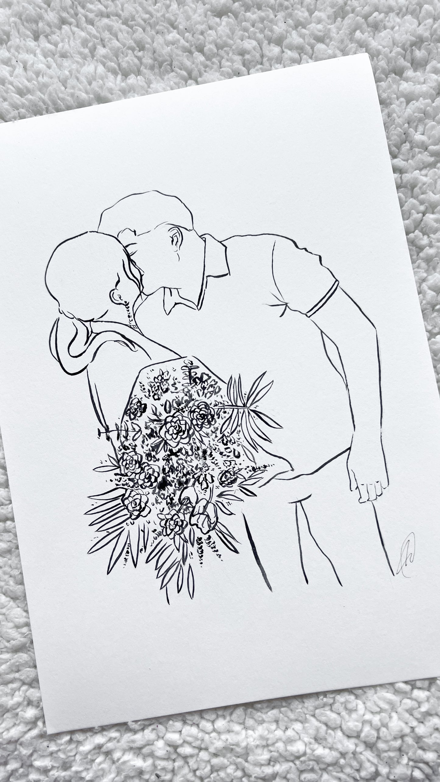 Ilustración Silueta personalizada