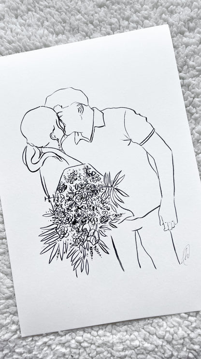 Ilustración Silueta personalizada