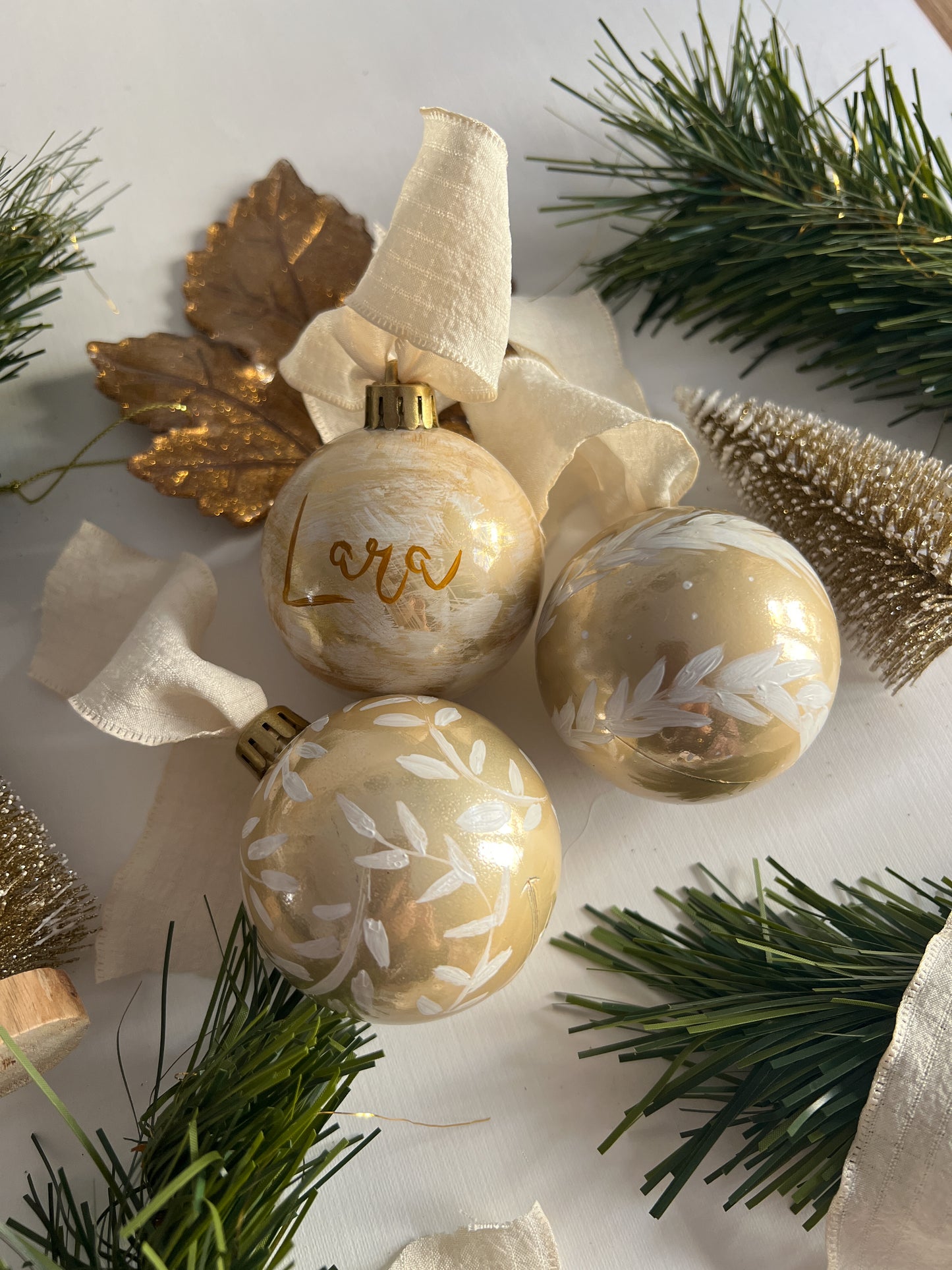 Packs 3 Bolas de navidad