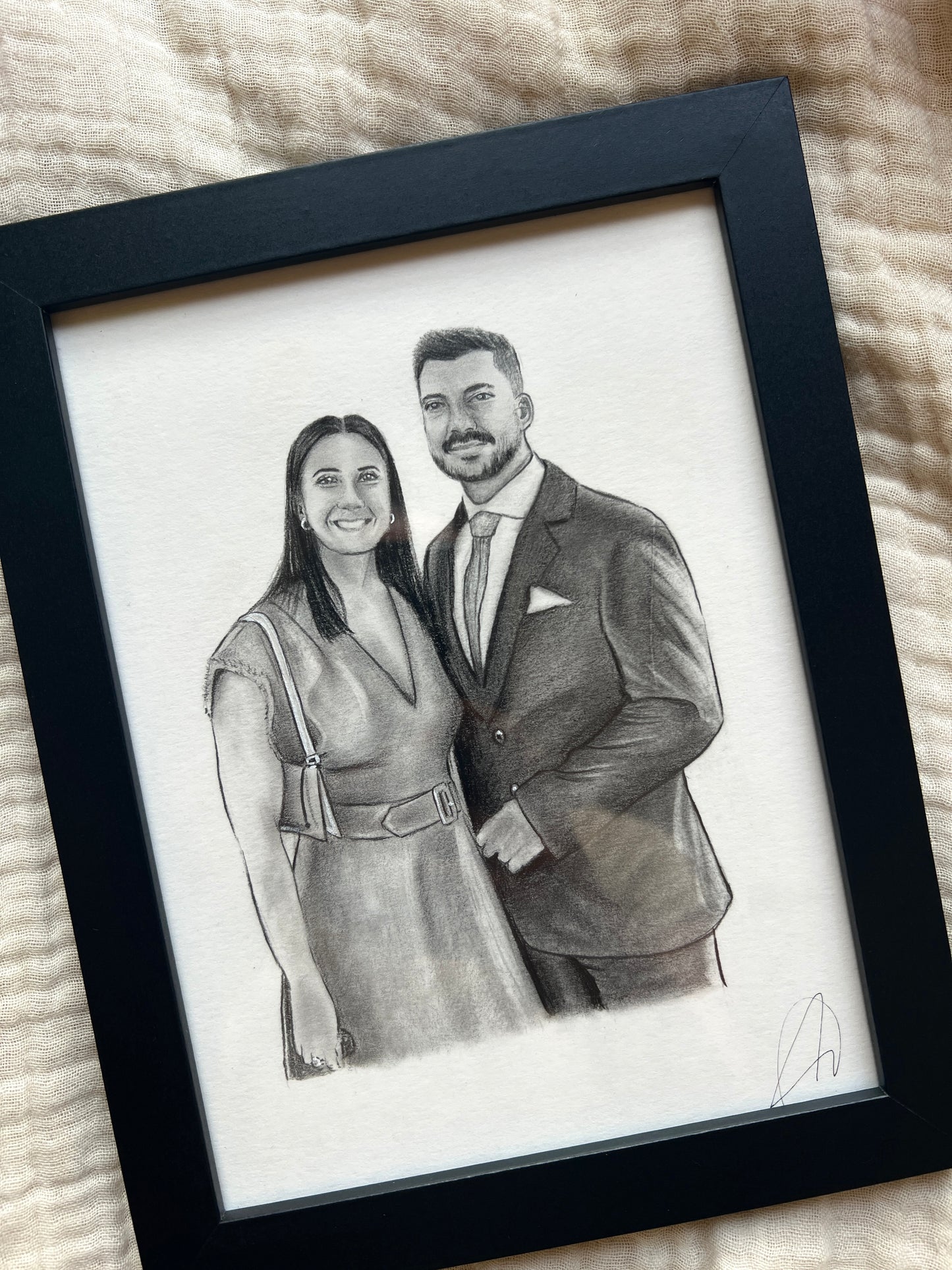 Ilustración a Lápiz personalizada