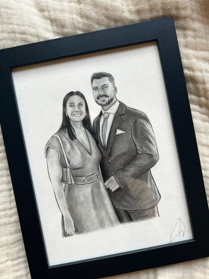 Ilustración a Lápiz personalizada