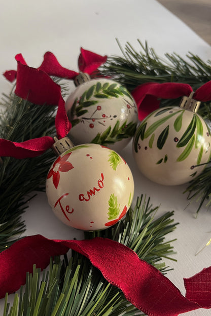 Packs 3 Bolas de navidad