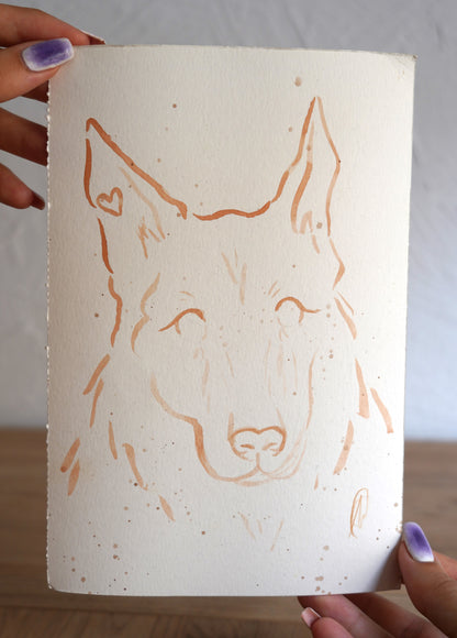 Ilustración Silueta mascota