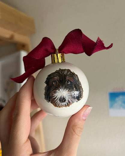 Bola de navidad mascota
