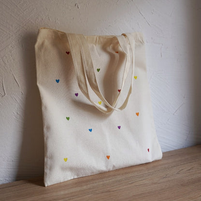 Tote bag Corazones