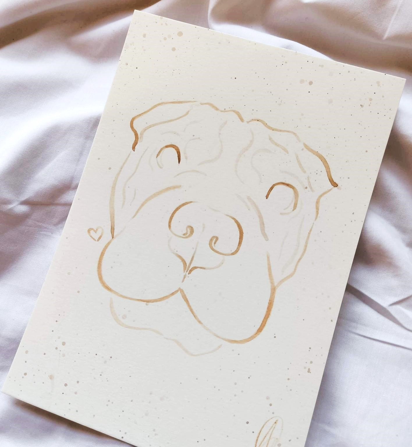Ilustración Silueta mascota