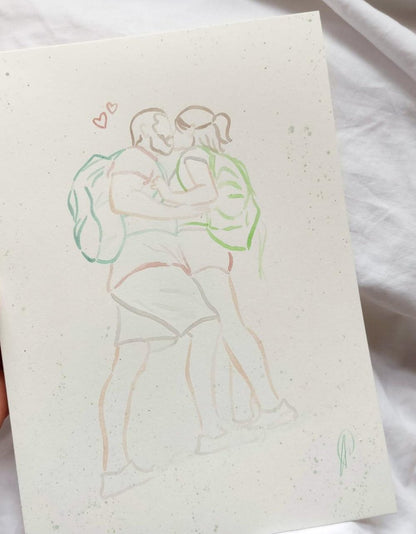 Ilustración Silueta personalizada